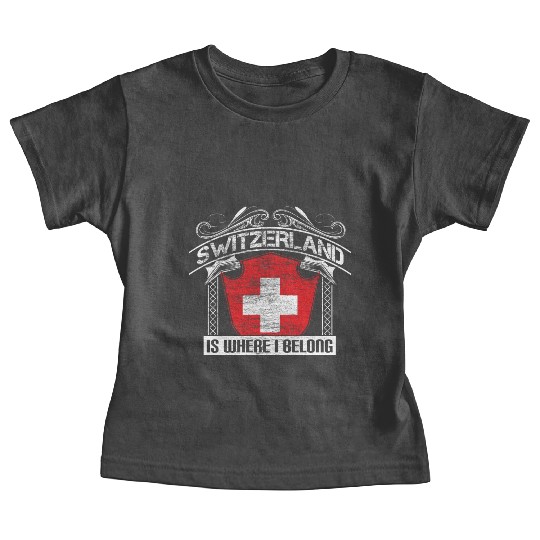 Switzerland Matterhorn State Baby Tees