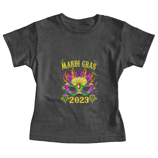 Beads Bling Party - Mardi Gras 2023 Baby Tees