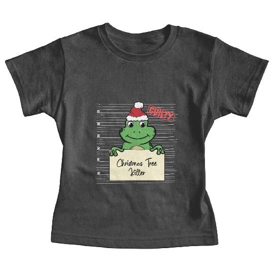 Frog christmas funny prison Baby Tees