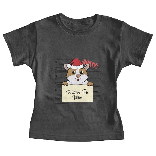 Guinea pig christmas funny prison Baby Tees