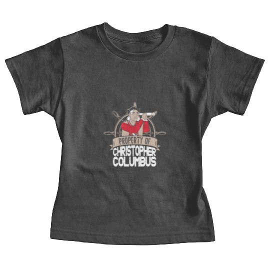 Columbus Day 1492 Helm Telescope Baby Tees