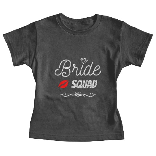 Bride Squad Womens Wedding Gifts for Bridesmaid Baby Tees