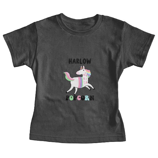 Harlow And Popcorn Merch Popcorn The Pony Baby Tees