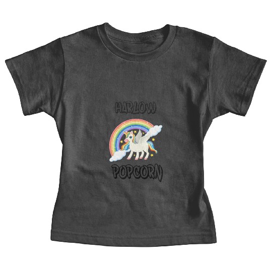 Harlow And Popcorn Merch Popcorn The Pony Baby Tees