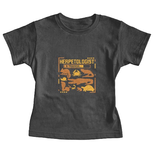 Future Herpetologist Zoology Reptile Lover Baby Tees