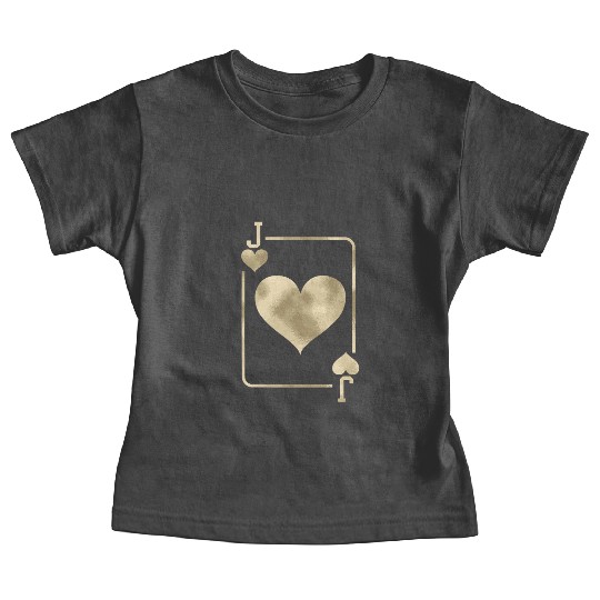 Jack Of Hearts Playing Card Halloween Costume Glam Baby Tees