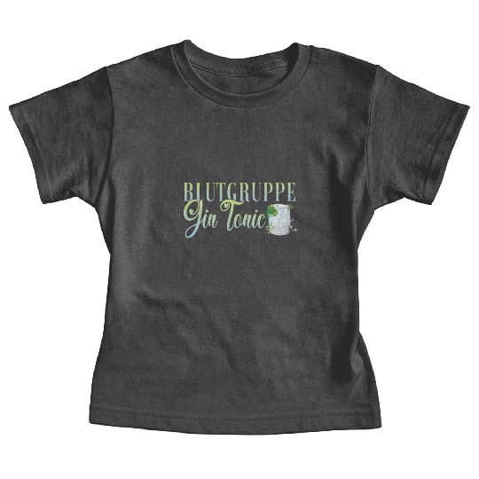 Blutgruppe Gin Tonic Cocktail Bartender Baby Tees