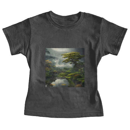 Wild Japanese nature Baby Tees