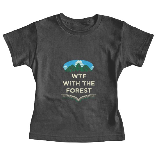 With The Forest Camping Wildlife Camper Outdoor Na Baby Tees
