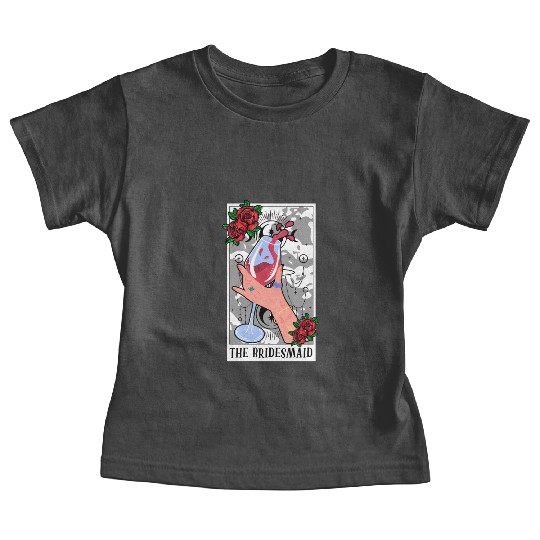 Funny The Bridesmaid Tarot Card For Tarot Baby Tees