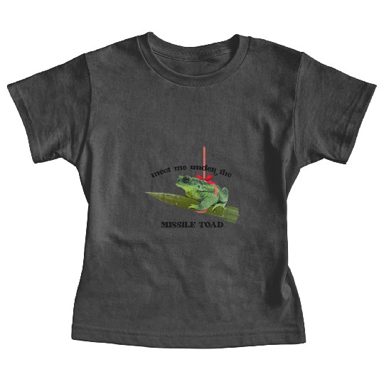 Meet me under the missile toad – mistletoe pun Baby Tees