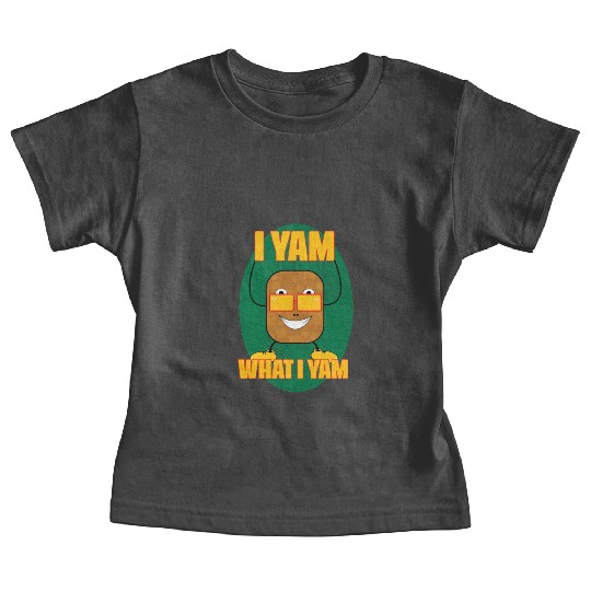 I yam what I yam Baby Tees