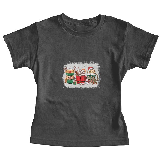Christmas Hot Chocolate Cup Baby Tees