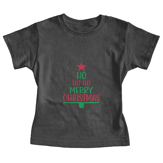 Ho ho ho Merry Christmas Baby Tees