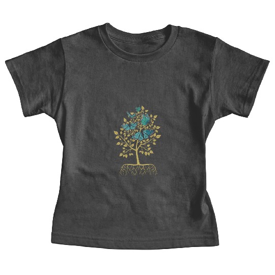 Butterfly Tree Beautiful Animal Butterflies Tree Baby Tees