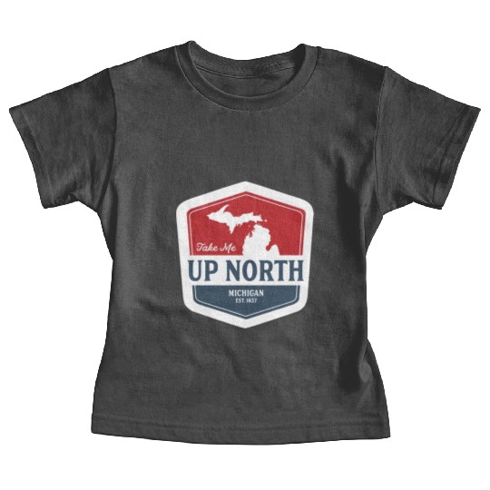 Vintage Up North Michigan Baby Tees