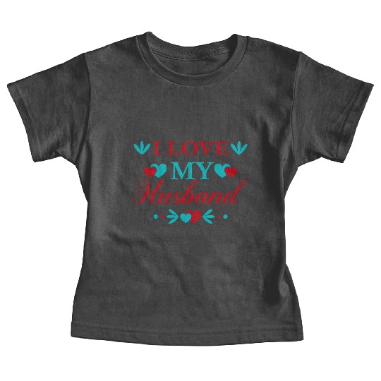 I love my husband Baby Tees