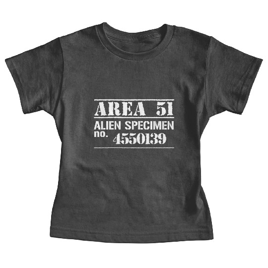 Funny Area 51 Escaped Alien Halloween Costume Baby Tees