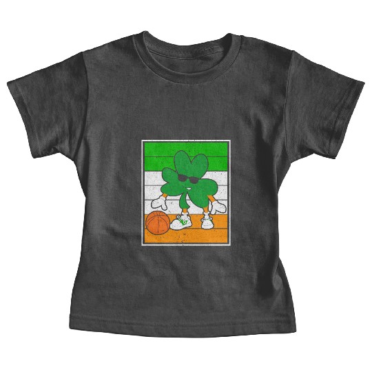 Basketball Player St. Patrick's Day Irish Pride Baby Tees