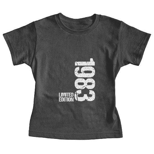 40 Years Vintage 1983 Retro 40th Birthday Baby Tees