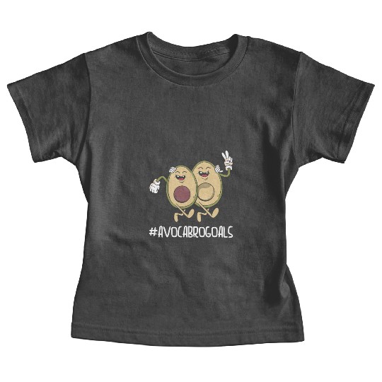Sibling Big Brother Avocado Goals Hilarious Puns Baby Tees