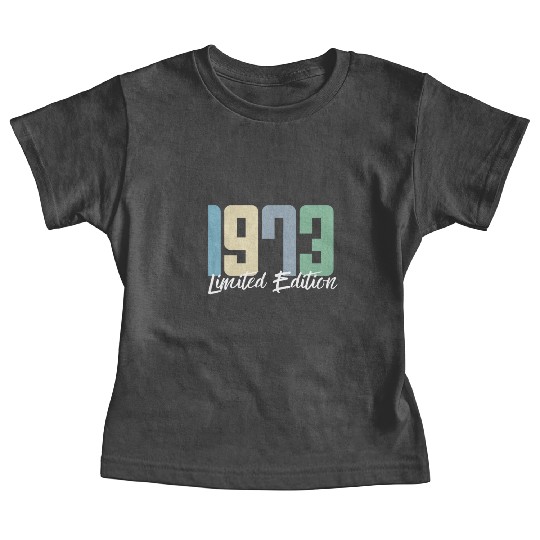 50 Years Vintage 1973 Retro 50th Birthday Baby Tees