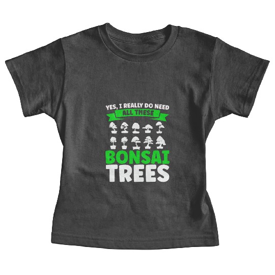 Bonsai Tree Owner Gift Bonsai Tree Gardening Baby Tees