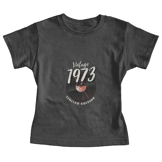50 Years Vintage 1973 Retro 50th Birthday Baby Tees