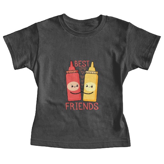 Ketchup Mustard Best Friends Forever Baby Tees