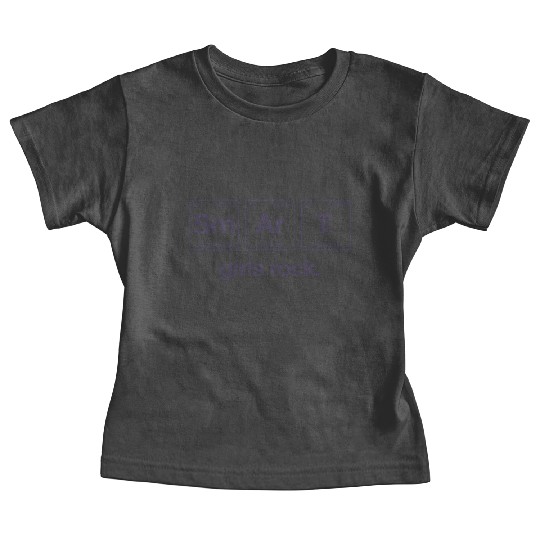SMART GIRLS ROCK - Elements Periodic Table Baby Tees