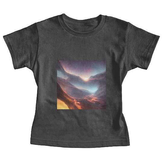 Sunrise at the Tunnel View Point Baby Tees