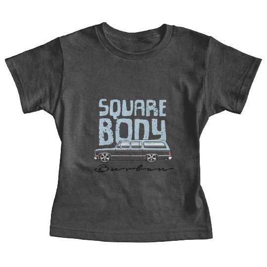 square body Light Blue Baby Tees