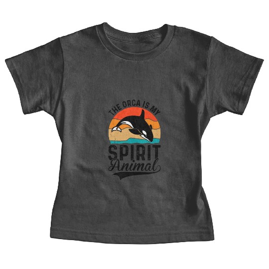 The Orca My Spirit Animal Baby Tees