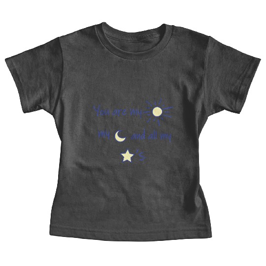 Sun Moon and Stars Baby Tees