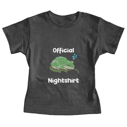 Cute Frog Sleepshirt Nightwear Nightshirt Sleep Baby Tees