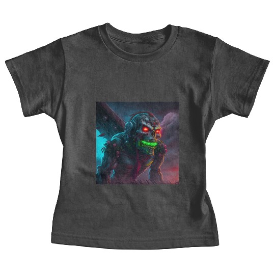 ZOMBIE IRON MAIDEN (version 15) Baby Tees