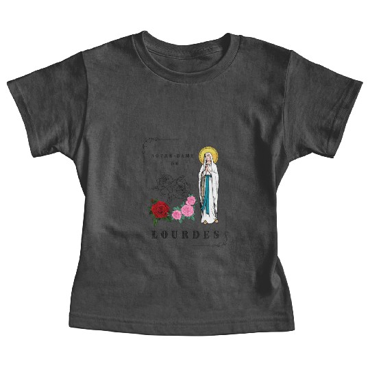 OUR LADY OF LOURDES Baby Tees