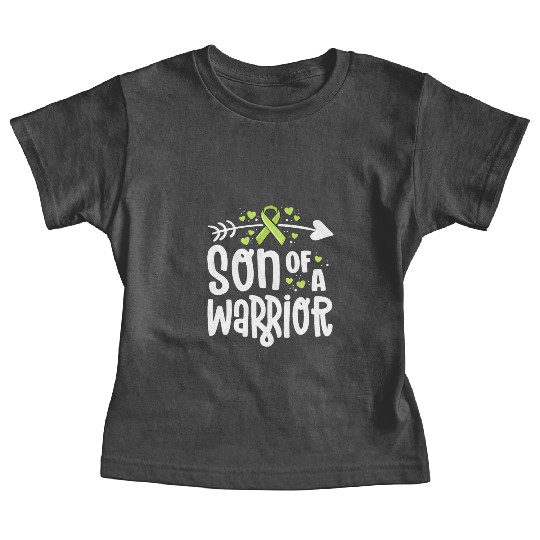 Son Of A Warrior Lymphoma Cancer Awareness Family Baby Tees