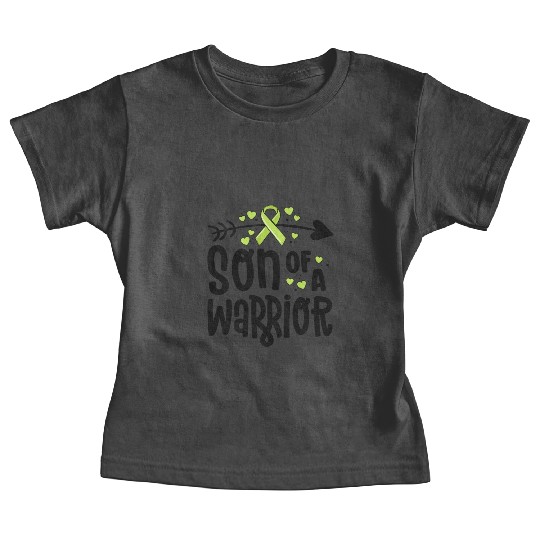 Son Of A Warrior Lymphoma Cancer Awareness Family Baby Tees
