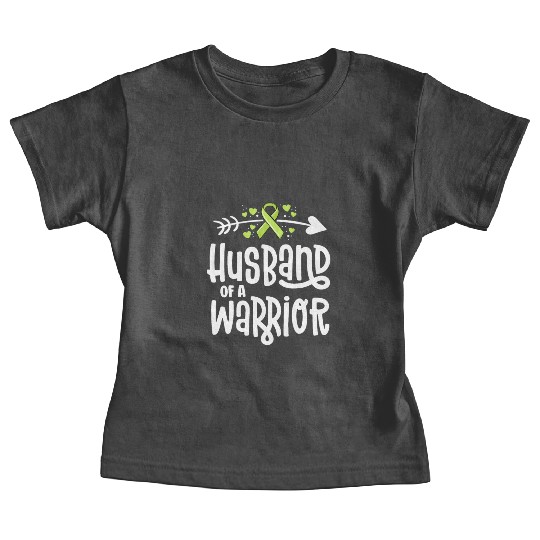 Husband Of A Warrior Lymphoma Cancer Awareness Baby Tees