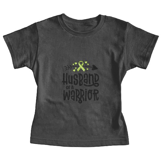 Husband Of A Warrior Lymphoma Cancer Awareness Baby Tees