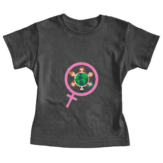 International Women's Day Embrace Equity Baby Tees