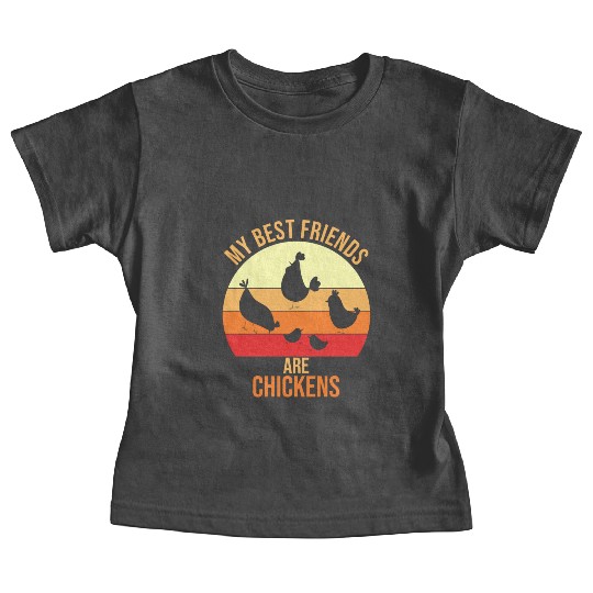 my best friends are chickens Baby Tees