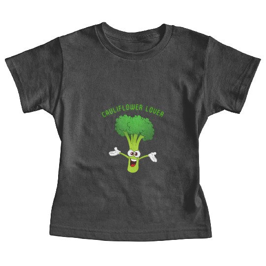 Cauliflower Lover Vegetable Lover Baby Tees