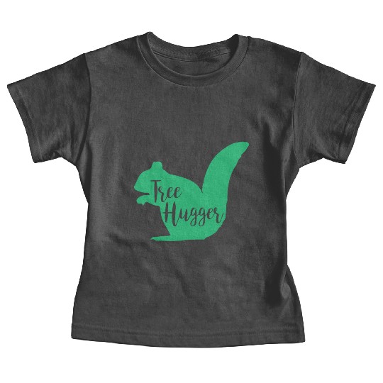 Tree Hugger Squirrel Lover Gift Baby Tees