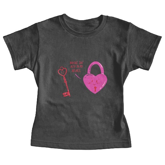 you are the key to my heart Baby Tees
