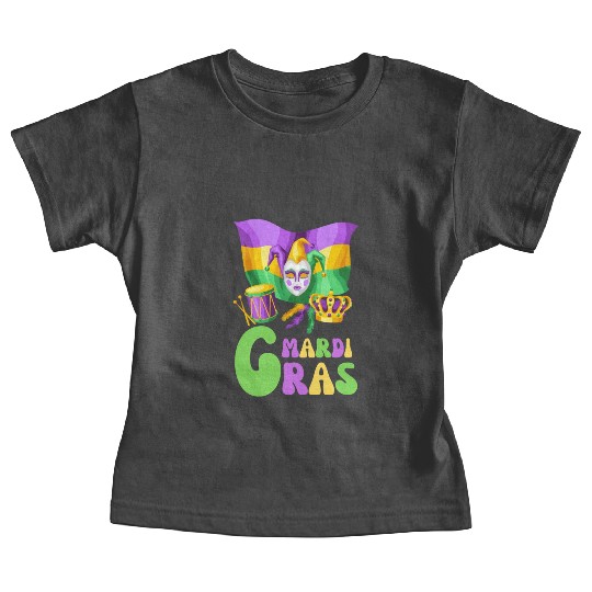 Happy Mardi Gras 2023 Funny Mardi Gras X Baby Tees