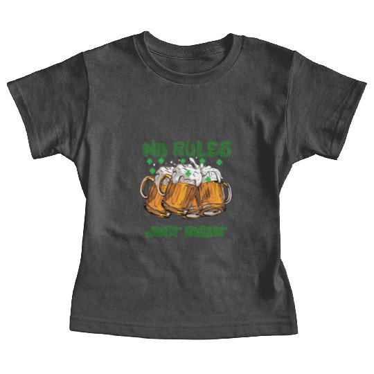 st paddy funny day, green beer Irish day Baby Tees