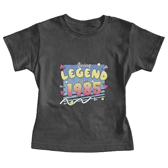 Living Legend Since 1985, 80s Themed Birthday Baby Tees