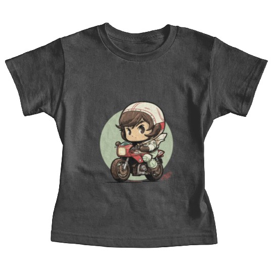 Motorcycle Boy Baby Tees